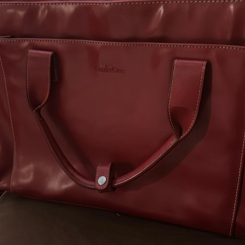 Compucase LapTop Leathter Case